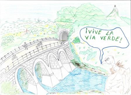 SE FALLA EL 2º CONCURSO DE DIBUJO "VÍA VERDE DE LA SIERRA"